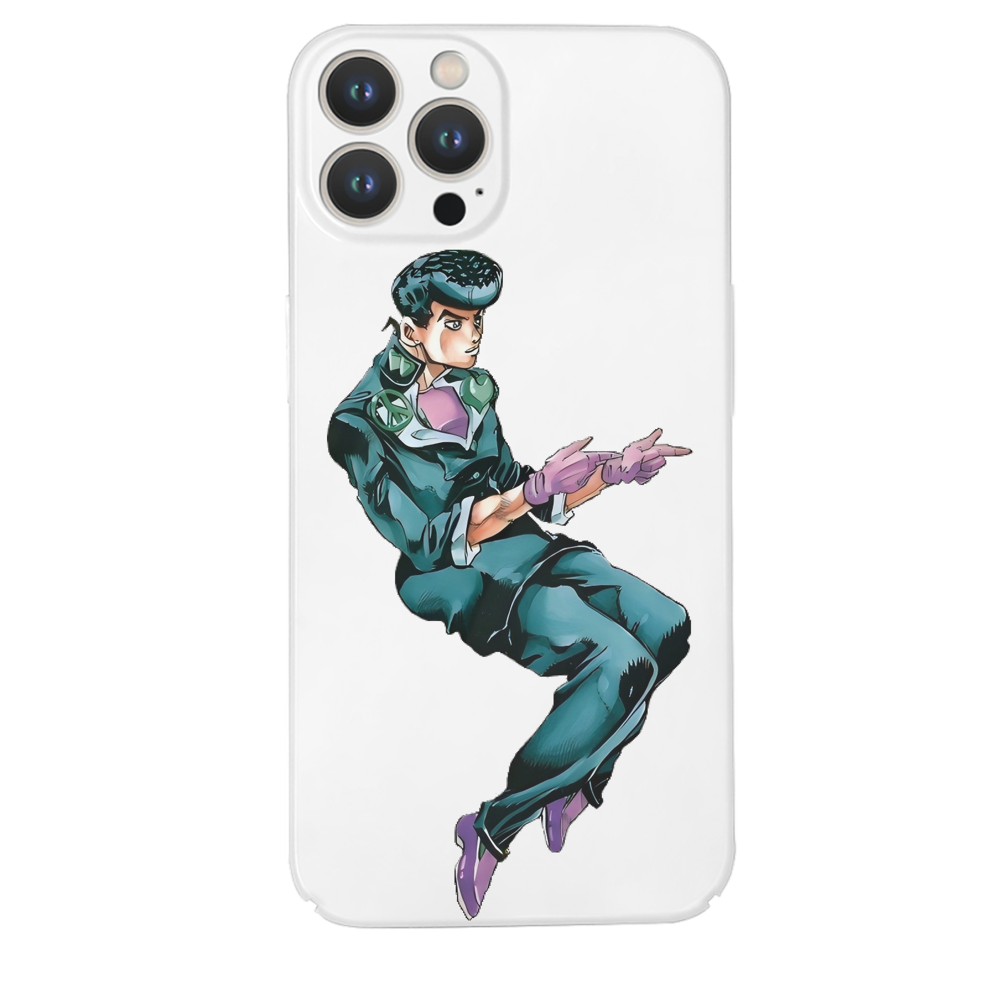 （画像用） ジョジョの奇妙な冒険 ひがしかた じょうすけ JoJo's Bizarre Adventure Higashikata Josuke 【iPhone 14シリーズ対応】ハードケース